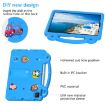 iPad Pro 13 2024 Kids EVA Shockproof Case with Handle & Kickstand - Blue - 7