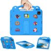iPad Pro 13 2024 Kids EVA Shockproof Case with Handle & Kickstand - Blue - 9