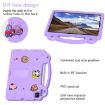 iPad Pro 13 2024 Light Purple EVA Shockproof Kids Case with Handle - 7