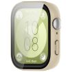 Huawei Watch Fit 3 Protective Case with Tempered Film - Ivory White - 1