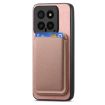 Xiaomi 14 Ultra Pink Magsafe Card Bag PU Back Cover Phone Case - 2