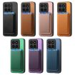 Xiaomi 14 Ultra Retro Magsafe Card Bag PU Phone Case - Purple - 6