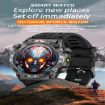 KC80 Smart Watch, 1.43" Color Screen, AI Voice, Bluetooth Call, Camouflage Black - 4