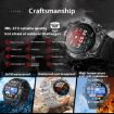 KC80 Smart Watch, 1.43" Color Screen, AI Voice, Bluetooth Call, Camouflage Black - 5