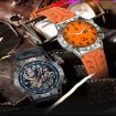 KC80 Smart Watch, 1.43" Color Screen, AI Voice, Bluetooth Call, Camouflage Black - 9