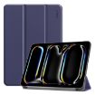 iPad Pro 13 2024 ENKAY Tri-fold Leather Case Dark Blue - 1