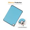 iPad Pro 13 2024 ENKAY Tri-fold Leather Case Dark Green - 5