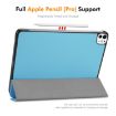 iPad Pro 13 2024 ENKAY Tri-fold Purple Leather Tablet Case - 4