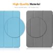iPad Pro 13 2024 ENKAY Tri-fold White Leather Tablet Case - 6