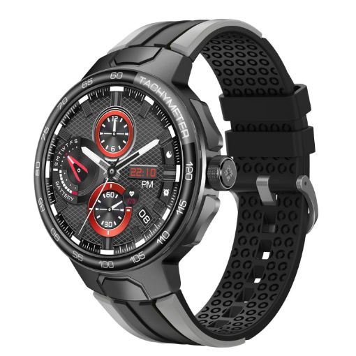 EX103 Smart Watch, 1.55" Color Screen, Bluetooth Call, Heart Rate Monitor, Grey - 1