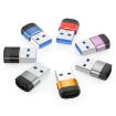 USB3.0 Male to USB-C Female OTG Adapter 5Gbps Gold - 2