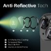 iPhone 15/14 Plus Camera Lens Protector - NORTHJO 3 Set 6pcs Black - 4