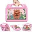 Onn 7.0 Gen4 2024 Pink EVA Shockproof Tablet Case with Kickstand - 9