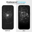 iPhone 15 NORTHJO 2pcs Screen Protector Tempered Glass with Frame - 5