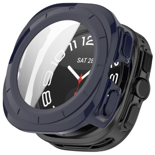 Samsung Galaxy Watch Ultra 47mm Waterproof Case Dark Blue PC+Film - 1