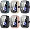 Vivo Watch GT Protective Case with Tempered Glass Film - Transparent White - 9