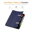 iPad Pro 13 2024 ENKAY Grey TPU Leather Case with Pen Slot - 2
