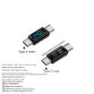 Type-C Male to Male 40Gbps Data Adapter PD140W with Display (Black) - 2