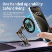 Gold G188 Aluminum Alloy Magnetic Phone Holder for Car Dashboard - 5