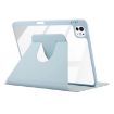 iPad Pro 13 2024 ENKAY 360 Rotation Leather Case with Pen Slot (Black) - 3
