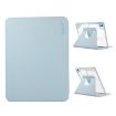 iPad Pro 13 2024 ENKAY 360 Rotation Leather Case with Pen Slot - Blue - 1