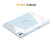 iPad Pro 13 2024 ENKAY 360 Rotation Leather Case with Pen Slot - Blue - 6