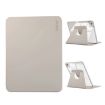 iPad Pro 13 2024 ENKAY 360 Rotation Leather Case with Pen Slot Grey - 1