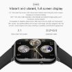 Q19 Max 2.1" HD Screen Waterproof Smart Watch - Wine Red Sports Business - 4