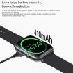 Q19 Max 2.1" HD Screen Waterproof Smart Watch - Wine Red Sports Business - 9