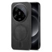 Xiaomi 14 Ultra Black Retro Magsafe PU Back Cover Phone Case - 1