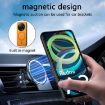 Xiaomi Redmi 13C Brown Retro Magsafe PU Back Cover Phone Case - 9