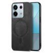 Xiaomi Redmi K60 Ultra Black Retro Magsafe PU Back Cover Case - 1