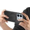 Xiaomi Redmi K60 Ultra Black Retro Magsafe PU Back Cover Case - 4