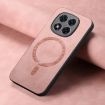 Xiaomi Redmi Note 14 Pro+ 5G Pink Retro Magsafe PU Phone Case Cover - 4