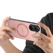 Redmi Turbo 4 Pink Retro Magsafe PU Back Cover Phone Case - 3