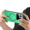 Xiaomi 15 Pro Green Retro Magsafe PU Back Cover Phone Case - 3
