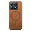 Xiaomi 14T Pro Brown Retro Magsafe PU Back Cover Phone Case - 2