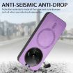Xiaomi 15 Ultra Purple Retro Magsafe PU Back Cover Phone Case - 7