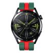 Amazfit GTS 4 20mm Two-Color Silicone Watch Band Olive Green Black - 6