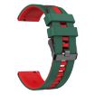 Amazfit GTS 2E 20mm Green+Red Two-Color Sports Silicone Band - 2