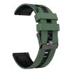 Amazfit Bip 5 22mm Two-Color Silicone Watch Band Olive Green+Black - 2