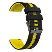 Amazfit Balance 22mm Black+Yellow Sports Silicone Watch Band - 2