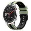 Amazfit GTR 4 22mm Two-Color Silicone Watch Band Light Green Black - 1