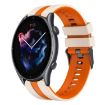 Amazfit GTR 3 22mm Two-Color Silicone Watch Band Starlight Orange - 1