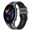 Amazfit GTR 3 Pro 22mm Grey+Black Two-Color Sports Silicone Band - 1