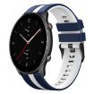 Amazfit GTR 2e 22mm Blue+White Two-Color Sports Silicone Band - 1