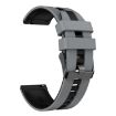 Amazfit GTR 2 22mm Grey+Black Two-Color Sports Silicone Watch Band - 2