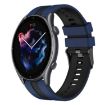 Amazfit 3 22mm Blue+Black Two-Color Sports Silicone Watch Band - 1