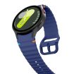 Samsung Galaxy Watch 6 40/44mm Dark Blue Wave Silicone Band - 4
