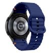 Samsung Galaxy Watch 4 40/44mm Dark Blue Wave Silicone Band - 2